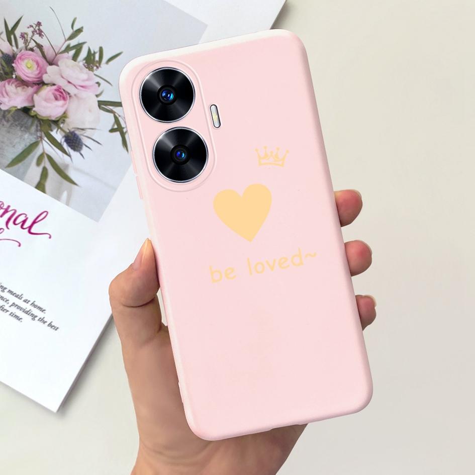 Чехол для Funda OPPO Realme C55 Милый Астронавт Coque Мягкий Силиконовый Задний Чехол для Телефона для Realme C55 RMX3710 C 55 Real me C55 Чехол-Карман