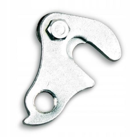 Rear Derailleur Hanger Steel Silver Adapter