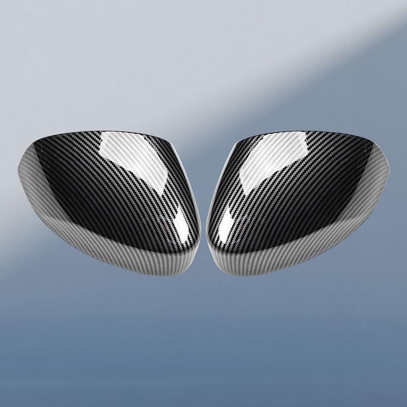 Six Sheep Carbon Fiber Texture Rearview Mirror Cover for Lynk & Co 900