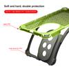 Armor Shockproof For Case Keysion Honor 200 Pro 5g Soft Siliconepc Transparent Honeycomb Phone Back Cover For Huawei Honor 200