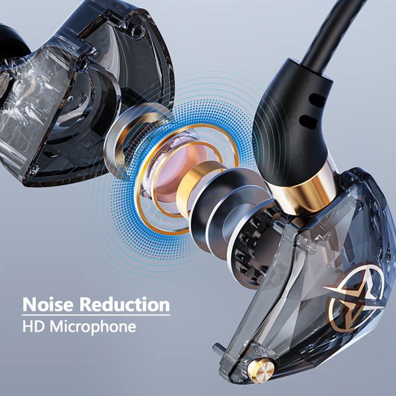 VAORLO 3,5 мм наушники-караоке, проводная гарнитура с микрофоном HD с шумоподавлением для Live, длина кабеля 1,2 м 3 м, Hi-Fi тяжелые басы для KTV