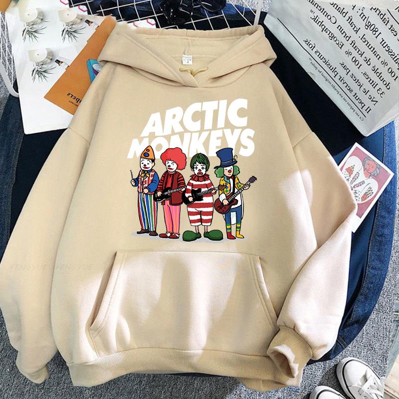Толстовка с капюшоном для рэпера ARCTIC MONKEYS, модная женская и унисекс осень/зима, толстовка в стиле хип-хоп, одежда для мальчиков и девочек, спортивная одежда для мальчиков