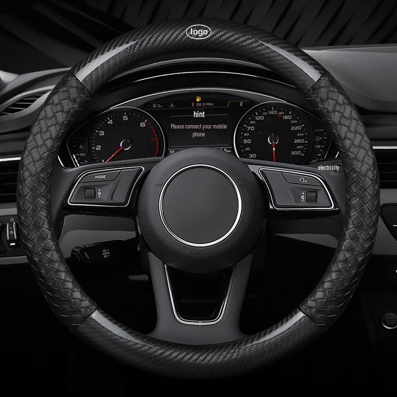 Jeep Compass, Wrangler, Cherokee, Renegade, Grand Commander & Grand Cherokee Steering Wheel Cover