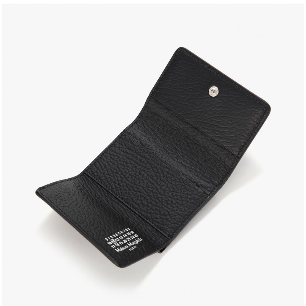Maison Margiela S36ui0416 P4455 T8013 Держатель для карт с прошивкой и текстурой кожи