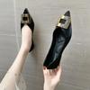 Korean Style Pointed Toe Woman Flats Lastest Shoes For Women With Hot Trendy On Promotion E Casual Quick Delivery A Shoe Slip