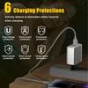 22 Вт USB зарядное устройство для мобильных телефонов PD Quick Charge QC3.0 для iPhone 16 15 Pro Max Huawei Samsung Xiaomi быстрое зарядное устройство для мобильных телефонов