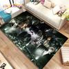 Final Fantasy Series Games Area Rug,Carpet Rug for Home Living Room Children's Bedroom Sofa Doormat Decor,Non-slip Floor Mat 3D
