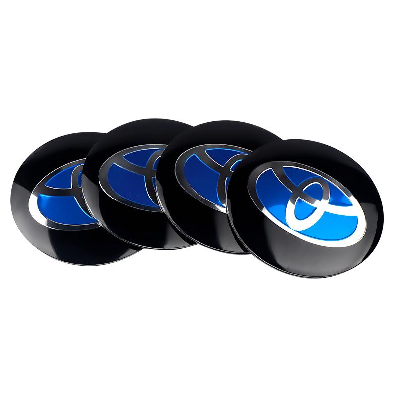 2026 Новые Для Toyota 4 шт. 56/60 мм Центральные колпачки ступицы колеса автомобиля Наклейки на крышку диска Для Toyota Avalon Mirai Avensis Prado Hilux VVT-I 4W