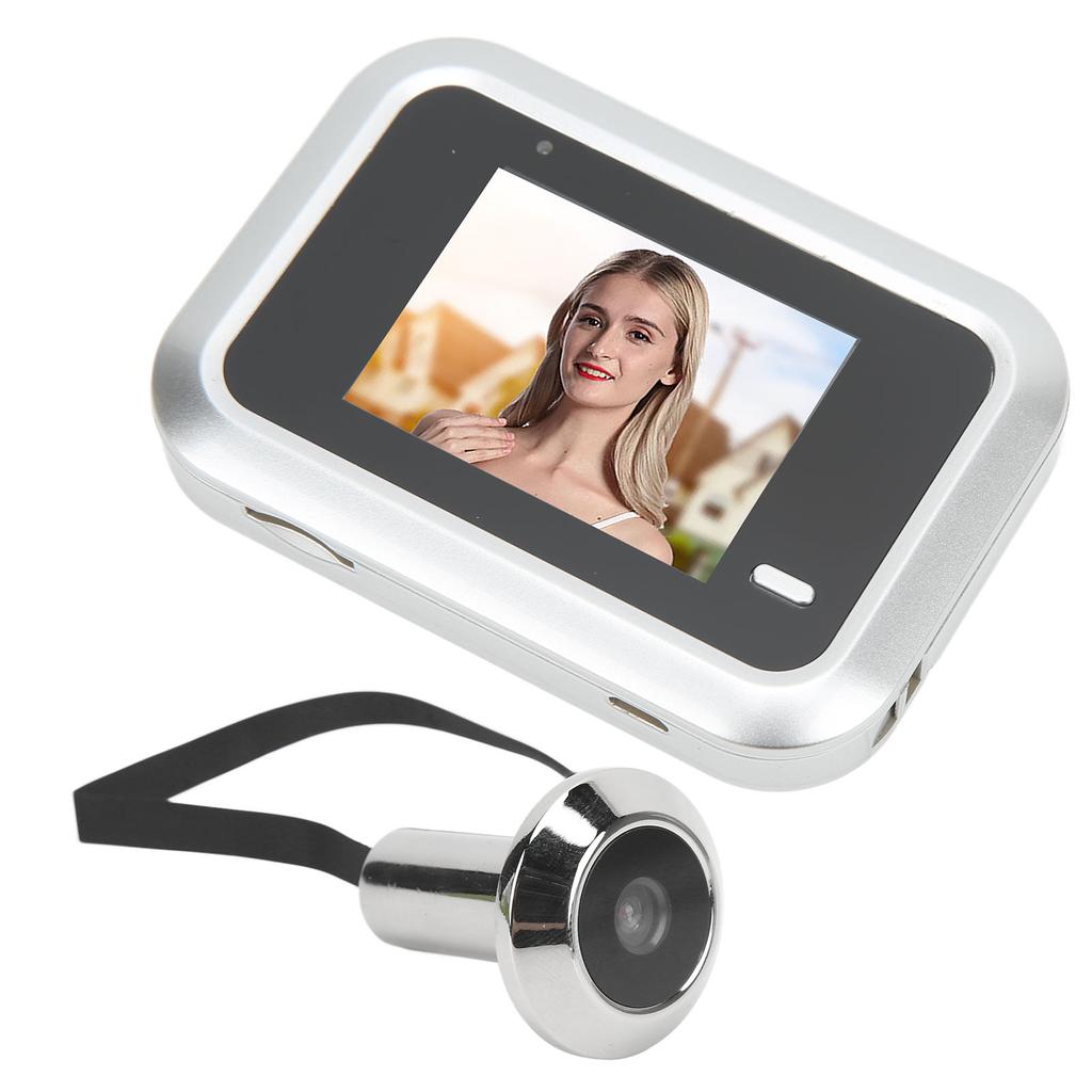 1MP Smart Digital Door Viewer with 2.4in TFT Display 160 Degree Wide Angle FIFO Function for Home