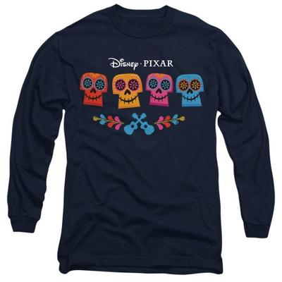 Coco Унисекс футболка для взрослых с логотипом черепа, полноцветная
