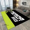 3D Bicycle brand logo printed carpet fashion home decoration non-slip carpet photography propsmal area rug birthday gift