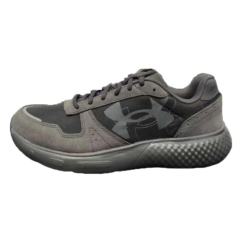 Under Armour Charged Decoy Comfortable Versatile Low-Top Short Distance Running Shoes Men Sneaker Black Gray 3028611-100