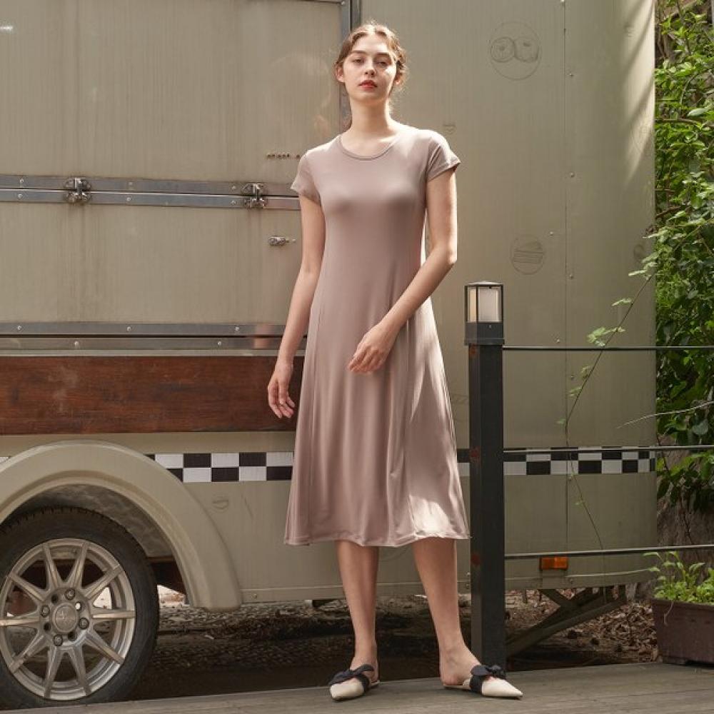 Lipbbam Long Dress Creola Diffree Artwork Pattern Ldm49bg01