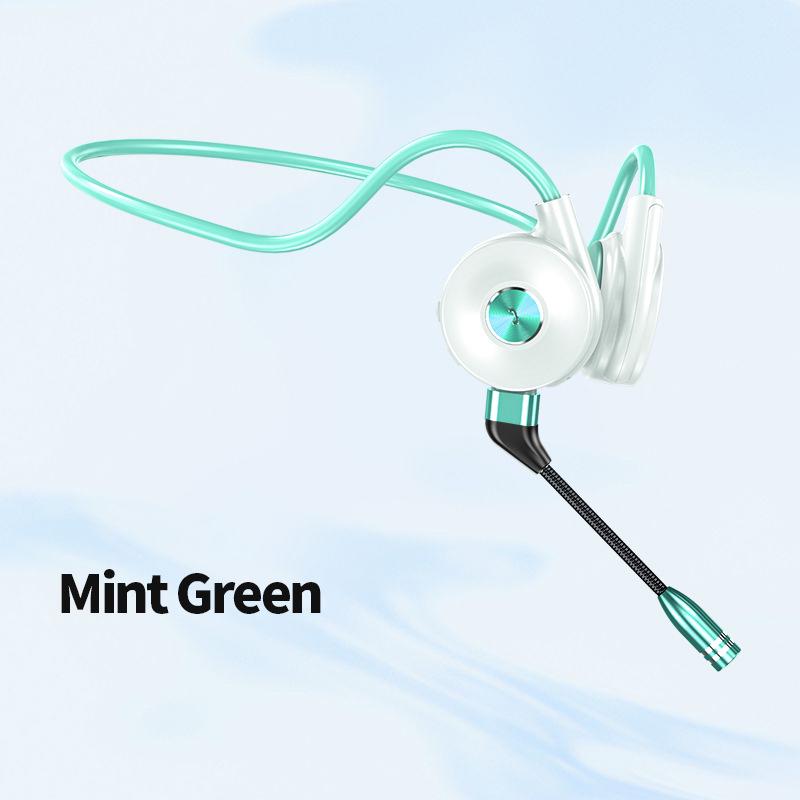 Беспроводные Bluetooth-наушники M1 с костной проводимостью, не вкладыши, накладные, двойные, влагозащищенные, для спорта, Bluetooth 5.0.