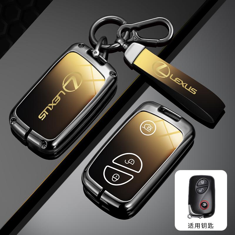 Interior Stickers Car Key Case Cover Key Bag Shell Keychain For Lexus CT200h ES 300h IS250 GX400 RX270 RX450h RX350 LX570 Key PrMI8