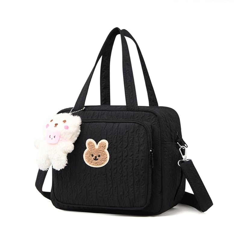 Lushandy Baby Diaper Bag Tote, Mommy Bag Cute Diaper Bags Crossbody Baby Bags for Girl Pañaleras Para Beb