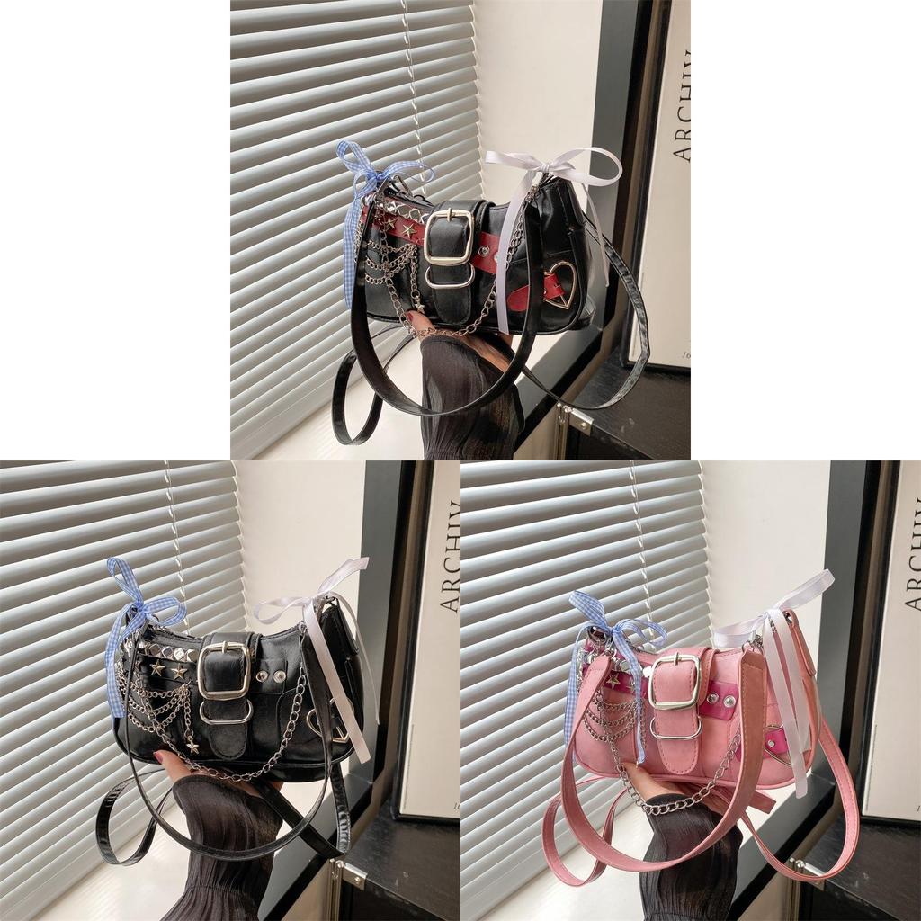 Trendy Pu Crossbody Bag With Inner Phone Pocket And Top Zipper For Streetwear Looks