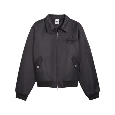 Puma X Представлять Бомбер Плоский Темно-серый Мужская Верхняя одежда 632539-97