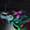 -Remote Control Four-Wheel Drive Drift Car 1:64 Ultra-Small Remote Control High-Speed Racing Car Cool Light Toy Car