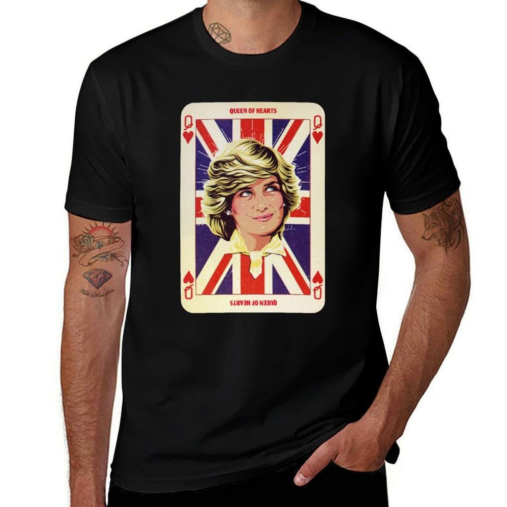 Queen Of Hearts Tshirt Christmas Casual Tee Shirt