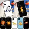 Забавный чехол с кошкой для йоги для Oppo A16 A76 A96 A58 A78 A98 A5 A9 A91 A15 A17 A77 A52 A72 A74 A94 A54S A57S