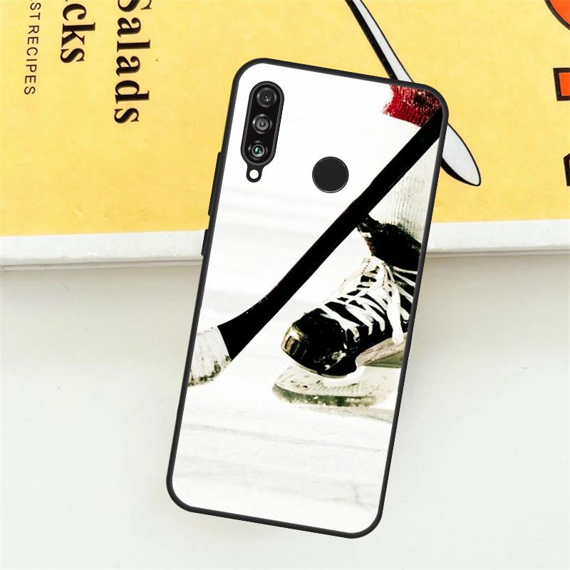 Клюшка и Шайба Для Huawei Nova 12i 7i 8i 11i Y73 Y72 Y61 Y91 Y90 Y70 Y60 9 10 SE 11 Pro P30 P40 Lite Чехол