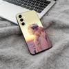 BL- Anime Ritsuka- Mafuyu Sato -Given  Soft Silicone phone Case for Samsung Galaxy A73/A71/A72/A70/A53/A52/A51 - Black
