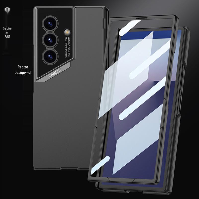 Samsung Z Fold7 Ультратонкий Чехол-Крышка с Магнитным Шарниром Raptor со Встроенной Пленкой