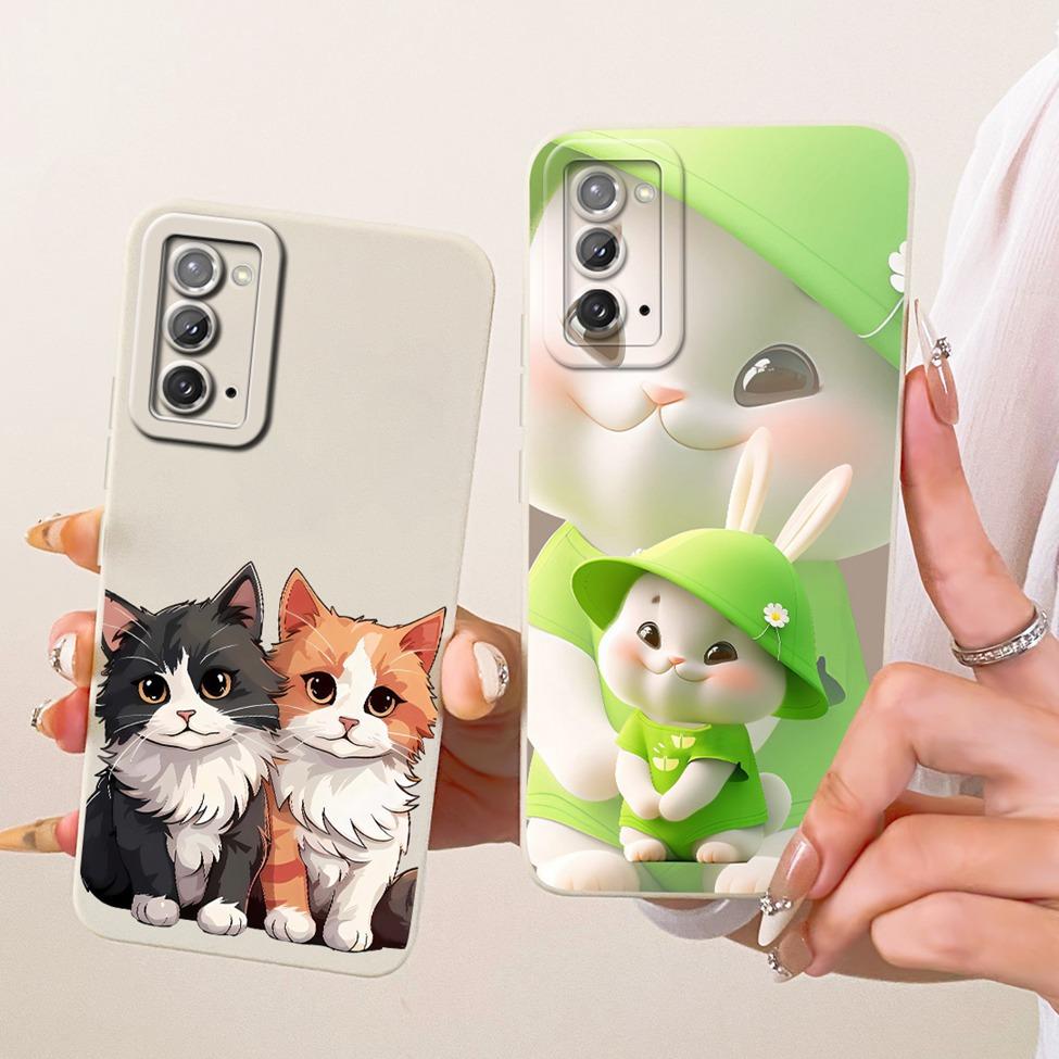 For Samsung Note 20 5G Case Fashion Cartoon Cute Funny Painted Silicone Phone Casing For Samsung Galaxy Note20 5G SM-N981B Cover