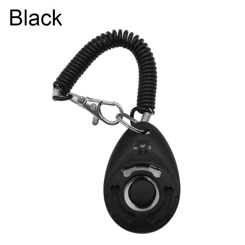 1PC Dog Training Clicker Pet Cat Dog Click Trainer Various Style Aid Tools Adjustable Wrist Strap Sound Key Chain Dog Supplies