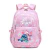 New Stitch Backpack for Girls Kids Elementary School Bag Large Capacity Korean Style Colorful Bookbag
