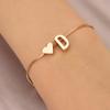 Ins Style Simple Fashion Love Bracelet Personality Design 26 английских букв Ювелирные изделия для рук S069