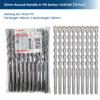 Bosch Series 1 Drill Bit SDS Plus Hammer Drill Bit Sets for Concrete Diameter 6-12mm Round Handle Rotary Hammer Drill Accessories