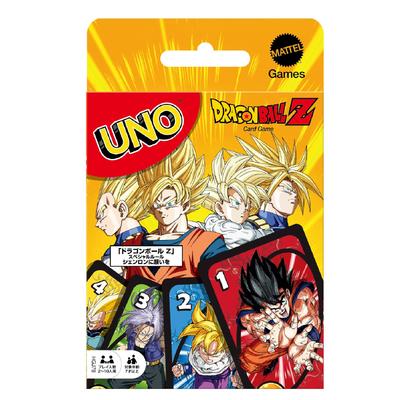 Mattel Games UNO Dragon Ball Z Карточная игра для вечеринки для возраста 7 лет и HGJ78 Игра, 2-10 игроков, Вверх,