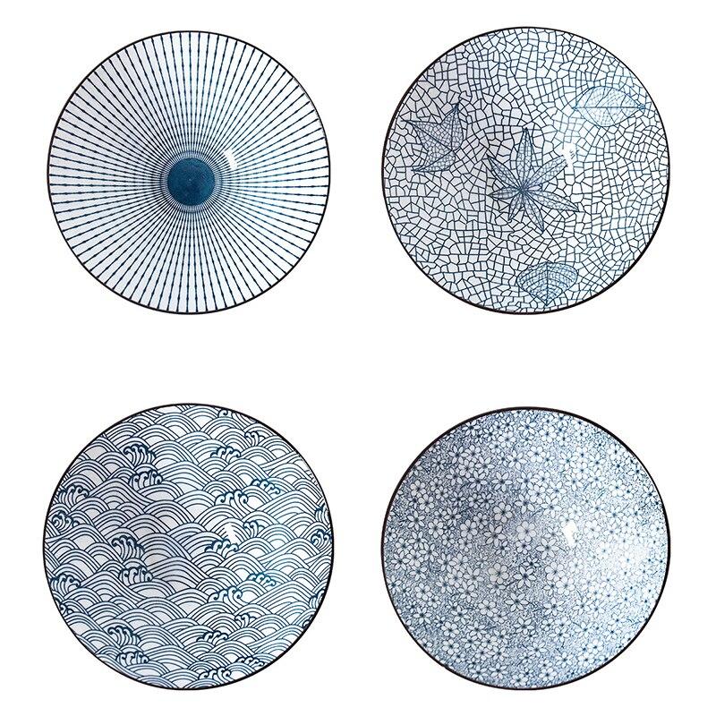 Керамическая 8-дюймовая кухонная миска для рамэна, большая миска для суповой шляпы, прочная посуда для рисовой лапши, традиционная домашняя посуда в японском стиле