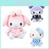 Sanrio Kuromi/hello Kitty/melody Friends Мягкая плюшевая кукла Идеальный подарок и украшение для комнаты!