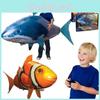 Радиоуправляемая летающая акула рыба-клоун воздушный шар вертолет для детей потрясающая идея для подарка