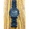 Used DIESEL Men's Watch Chronograph Rubber x Silver Beautiful Condition New Battery Replaced