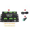 Industrial-Grade USB To 4-Port RS232 Converter with FT4232HL