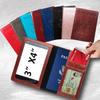 Customizable Multi-Card Slot PU Passport Holder - USA Stock