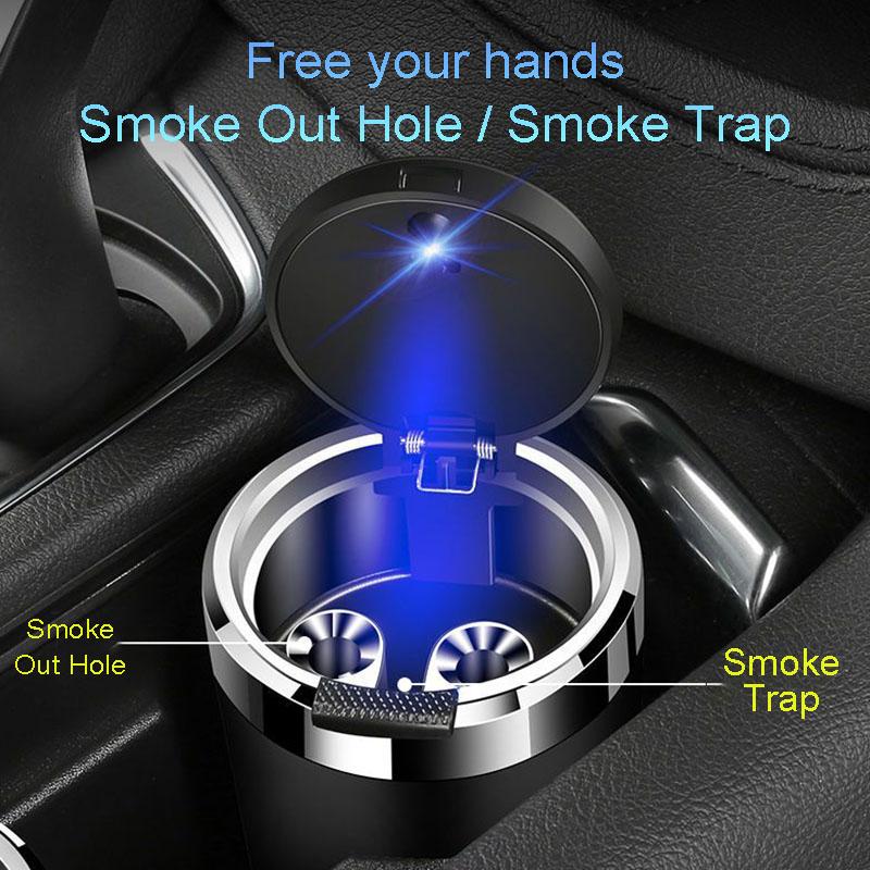 Portable LED car accessories ashtray,car interior,for mercedes-benz AMG C260 C300 W203 W210 W211 W124 W205 OR5