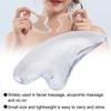 Natural Resin Scrapping Plate Thin Face Facial Meridian Detox Massage Scraping Plate