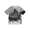 Stussy X Gang Starr Коллаборация Весна/Лето 23 Принт с персонажем и буквами Повседневная Свободная Футболка с коротким рукавом Американский Винтаж Унисекс Футболка 3903844