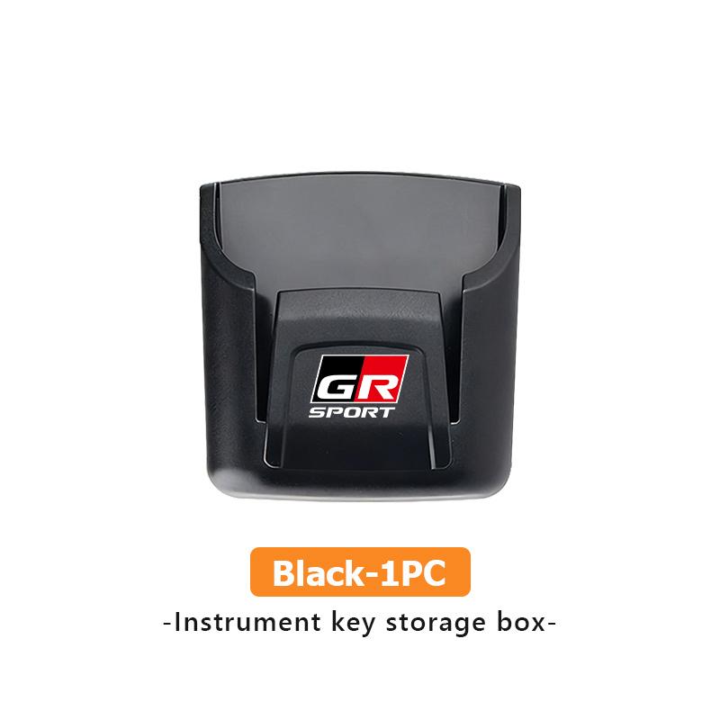 Car ID Card Key Holder Adhesive Storage Box Dashboard Organizer Accessories For S2 Crown GR GM Corolla YARIS Auris C-HR JH2