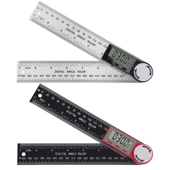 Угловая линейка, измерительный инструмент, цифровой дисплей, легко читаемый, высокая точность, многоцелевой прецизионный измерительный инструмент для измерения угла