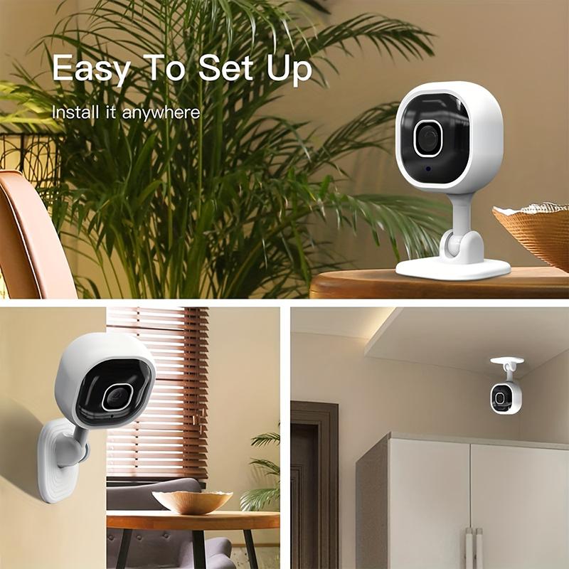1080p HD Wi-Fi Камера Внутренняя Мини Домашняя Камера Наблюдения Ночное Видение Двусторонняя Аудио Детекция Человека 2.4G Камера Безопасности