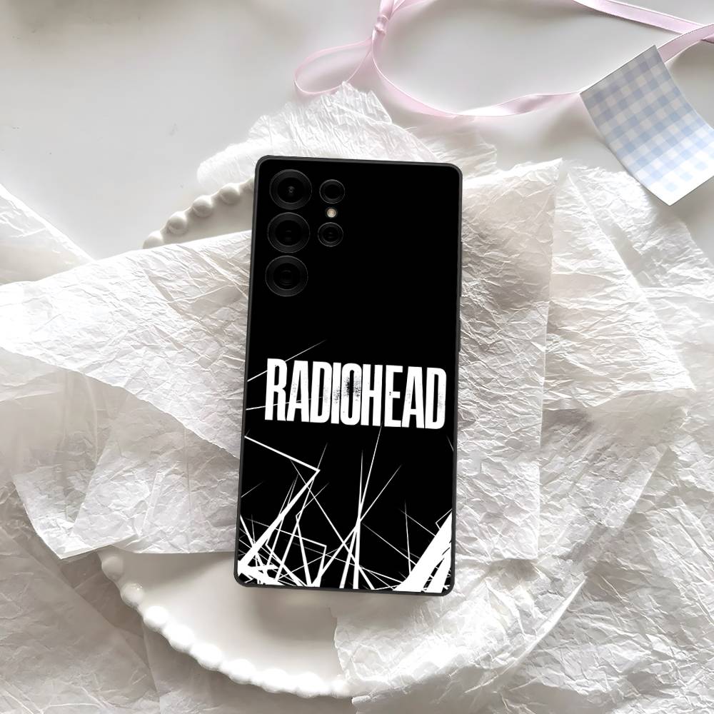 Чехол для телефона Rock-группы Radiohead для Samsung S 24 Fe 25 Ultra Plus 20 Lite 21 30 22 23 24 22 Ultra 5G Fundas