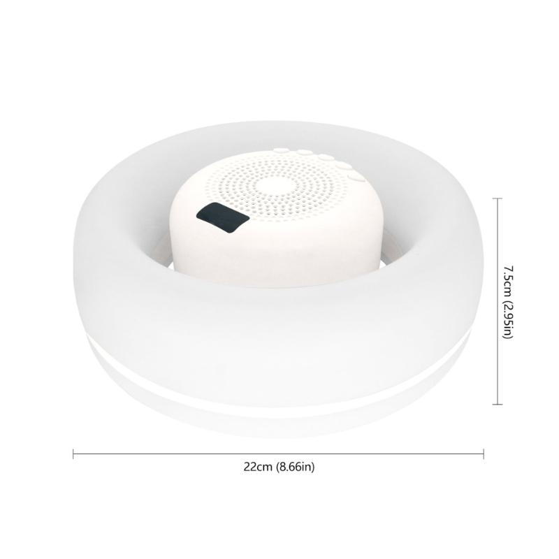Плавающая Bluetooth-колонка с динамической светодиодной подсветкой, водонепроницаемость IPX6, отображение температуры для вечеринок у бассейна, плавания