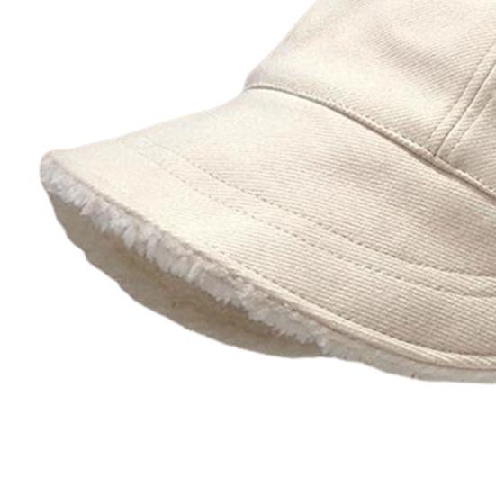 Осенне-зимняя шапка-рыбачка однотонная с утолщенной плюшевой подкладкой, бейсболка, теплая шапка для холодной погоды, уличный головной убор