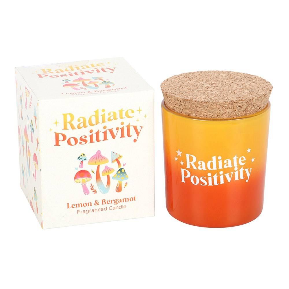 Something Different Radiate Positivity Lemon & Bergamot Scented Candle